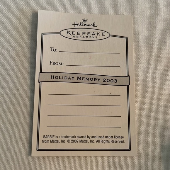 Hallmark Keepsake Malibu Barbie Ornament - Picture 9 of 9